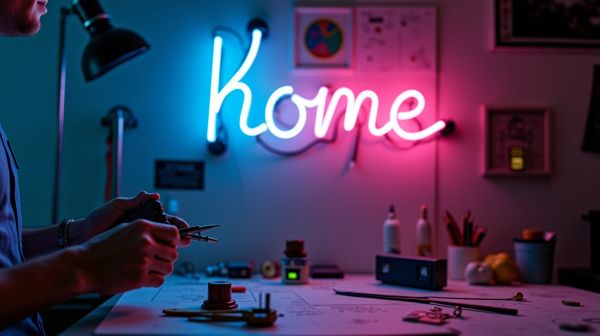 Comment créer un néon personnalisé pour votre décor