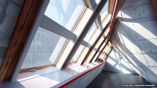 Prix des velux : cela dépend des modèles commandés