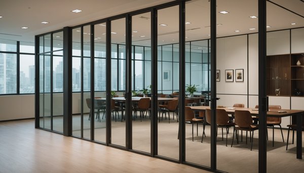 Verrière pour séparer les pièces : design et luminosité